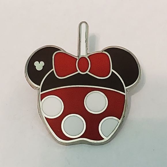 Disney Accessories - Disney Pin Trading Minnie Mouse Caramel Candy Apple Hidden Mickey Pin